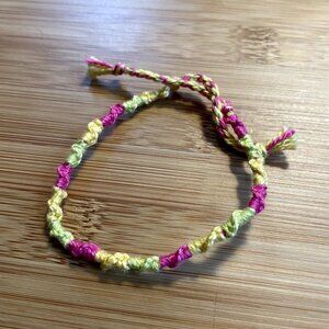 Elowyn Woven Bracelet anklet trendy comfortable tie embroidery thread woven gift